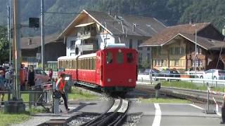 Swiss Bernese Oberland  Wilderswil to Schynige Platte Railway [upl. by Aynat]