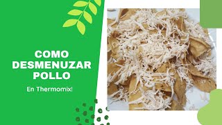 Como desmenuzar pollo en thermomix 👉RAPIDÍSIMO 👈 [upl. by Donovan]