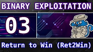 3 Return to Win Ret2Win  Buffer Overflows  Intro to Binary Exploitation Pwn [upl. by Hsiri]