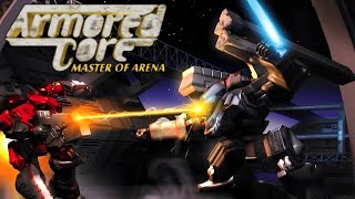 Armored Core Master of Arena  All Bosses [upl. by Arymas225]