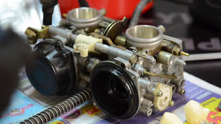 Ducati Monster 600 Carburetor rejetting part I [upl. by Adnov576]