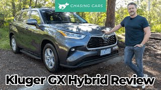 Toyota Kluger GX Hybrid 2021 review  base 7seat hybrid SUV tested  Chasing Cars [upl. by Imena]