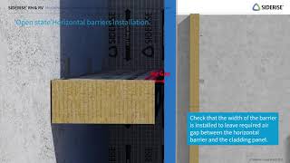 SIDERISE Installation Guidance RH amp RV Cavity Barriers for Rainscreen Cladding 2019 [upl. by Aevin]