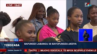 Eswatini TV News Coverage Clip on 30 Emaswati Who Have Been ICCR IndiaMaitri Scholarship [upl. by Gwyneth261]