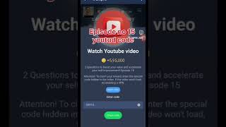 youtud code 15 Episode No 15 xempire viralshorts money earningapp eaningapp [upl. by Onileva]