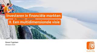 Webinar De basisprincipes van investeren in financiële markten– een multidimensionale visie [upl. by Crandell]