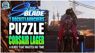 HOW TO Solve Easiest Way TWO Turrets PUZZLE GUIDE  Stellar Blade Tips And Tricks [upl. by Pas]