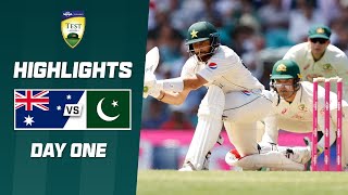 Australia v Pakistan 202324  Third Test  Day 1 [upl. by Oelc]