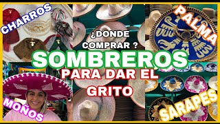 SOMBREROS DE CHARRO SARAPES REBOSOSMOÑOS DONDE COMPRAR EN CDMX [upl. by Ykroc]