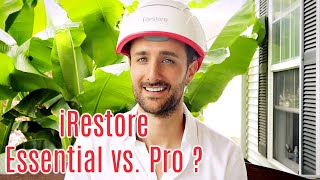 iRestore Pro vs iRestore Essential  Laser Hair Growth Comparison [upl. by Nylrahs]