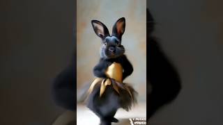 🙀🔥Super rabbit dance 🥰🙀 cute cat catlover funny short shorts shortvideo ytshort ytshorts [upl. by Elleuqar]