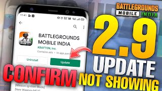 🔴How To Update Bgmi 29 Version  Bgmi 29 Update Option Not ShowingBgmi Me 29 Update Kab Ayega [upl. by Agustin]