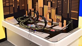 At Hornby Wonder Works a Micro Scalextric Batman vs Joker The Race For Gotham City  4K Widescreen [upl. by Rehpotirhc840]