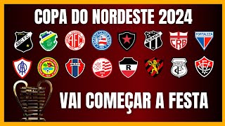 COPA DO NORDESTE  Primeira rodada acontece neste FINAL de SEMANA [upl. by Tereve]