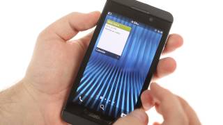 BlackBerry Z10 handson [upl. by Phelan668]