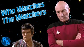 Star Trek TNG Review  3x4 Who Watches The Watchers  Reverse Angle [upl. by Idnac321]