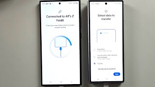 How To Transfer Data from Samsung to Samsung Galaxy Z Fold 6 [upl. by Diann]