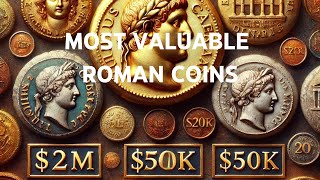 Valuable Roman Coins AncientRome Archaeology HistoricalTreasures RomanArtistry RomanCoins [upl. by Richella314]