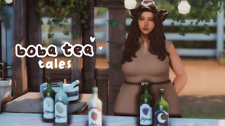 Our first neighborhood food sale and bff troubles  The Sims 4 Boba Tea Tales  Brown Sugar 11 [upl. by Fanchan403]