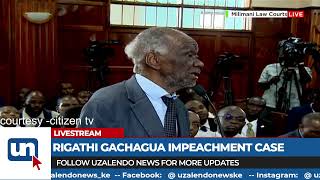 Dr Khaminwa The Same People Pushing Gachaguas Ouster Will Come Back With Pres Rutos Impeachment [upl. by Yerbua655]