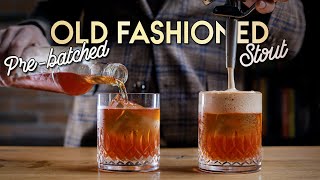 Make Amazing Cocktails Fast  PreBatched Old Fashioned [upl. by Eerased987]