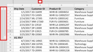 Google Sheets  Group Rows and Columns [upl. by Asin]