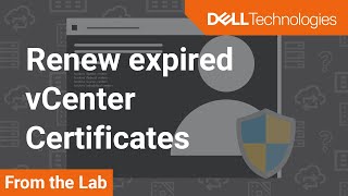 How to renew expired vCenter certificates in IDPA [upl. by Annaeoj]