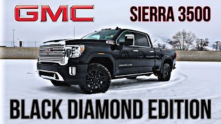 2023 GMC Sierra 3500 Denali Ultimate Black Diamond Edition Is This A Better Buy Over RAM And Ford [upl. by Heber]