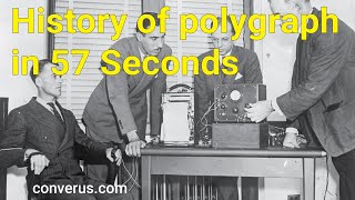 History of Lie Detectors in Just 57 Seconds [upl. by Stelle447]