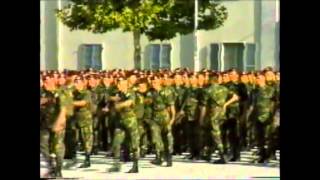 BRIGATA PARACADUTISTI FOLGORE GIURAMENTO 6 SCAGLIONE 1991wmv [upl. by Eniretak]