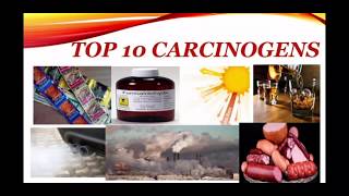 Top 10 Carcinogens carcinogens carcinogenicity cancer [upl. by Ahseina]