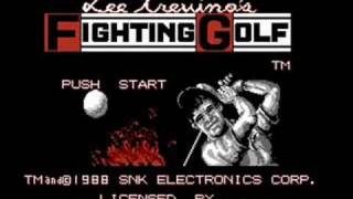 NES Games Lee Trevinos Fighting Golf Japan Course Music [upl. by Anirrehs]