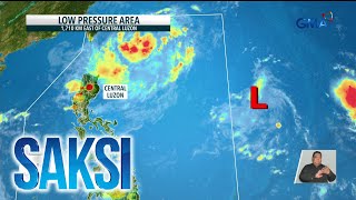 Bagyo at 2 LPA binabantayan ng PAGASA  Saksi [upl. by Nahallac242]