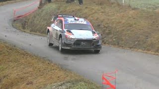 Test Rallye Monte Carlo 2021 PierreLouis Loubet Hyundai I20 WRC Max Attack [upl. by Adnicaj]