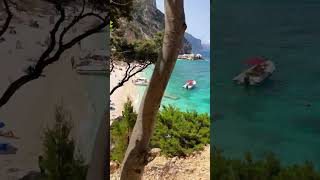 Sardynia  Cala Mariolu nature adventure love mountains travel beach wildlife beautiful [upl. by Hannavas]