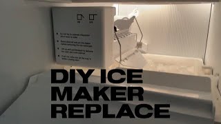 DIY Ice Maker Replacement [upl. by Fawnia]