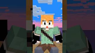 Cross the river challenge trending minecraft friendship minecraftanimation anime [upl. by Nyleahcim]