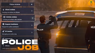 Carottos Police Job  ESX  QB [upl. by Sehguh]