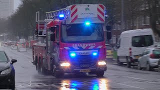 Brandweer kazerne Mijnsherenlaan met spoed naar een verschillende spoed meldingen [upl. by Madancy]