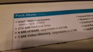 Packard Bell PackMate 28 plus [upl. by Geordie]