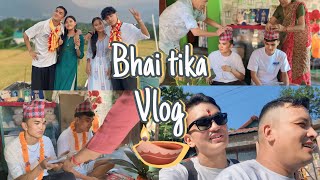 Bhai tika vlog 🪔  Birpara to Jaigoan  wangz vlogs  18th vlog [upl. by Stillmann]