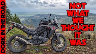 Honda Transalp 750 1000 Mile Review We Had it ALL WRONG From the Beginning [upl. by Aelanna]