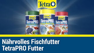 Nährvolles Aquariumfutter I TetraPRO Fischfutter [upl. by Incrocci17]