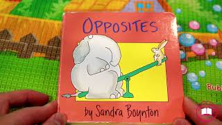 Opposites by Sandra Boynton  ReadAloud for Toddlers [upl. by Ebag]