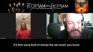 Flotsam and Jetsam s Eric quotAKquot Knutson Interview with Larry Mac of 961 KLPX [upl. by Eiramlehcar]