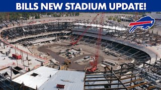 Exclusive Walk Inside New Highmark Stadium Construction  September 2024 Update  Buffalo Bills [upl. by Socha]