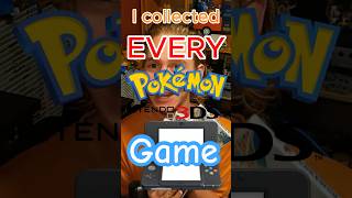 I Collected EVERY Pokémon Game for the 3DS and only main series pokemon 3ds nintendo [upl. by Goodill708]