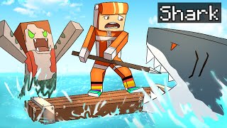 Raft but its minecraft [upl. by Aiuqet362]