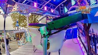 Petersburger Schlittenfahrt Burgdorf  Onride  Soest Allerheiligenkirmes 2024  Clip by CoolKirmes [upl. by Redmond740]