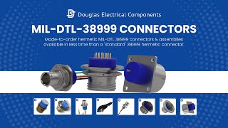 MILDTL38999 Hermetic Connectors  D38999 Hermetic Feedthroughs [upl. by Reeta]